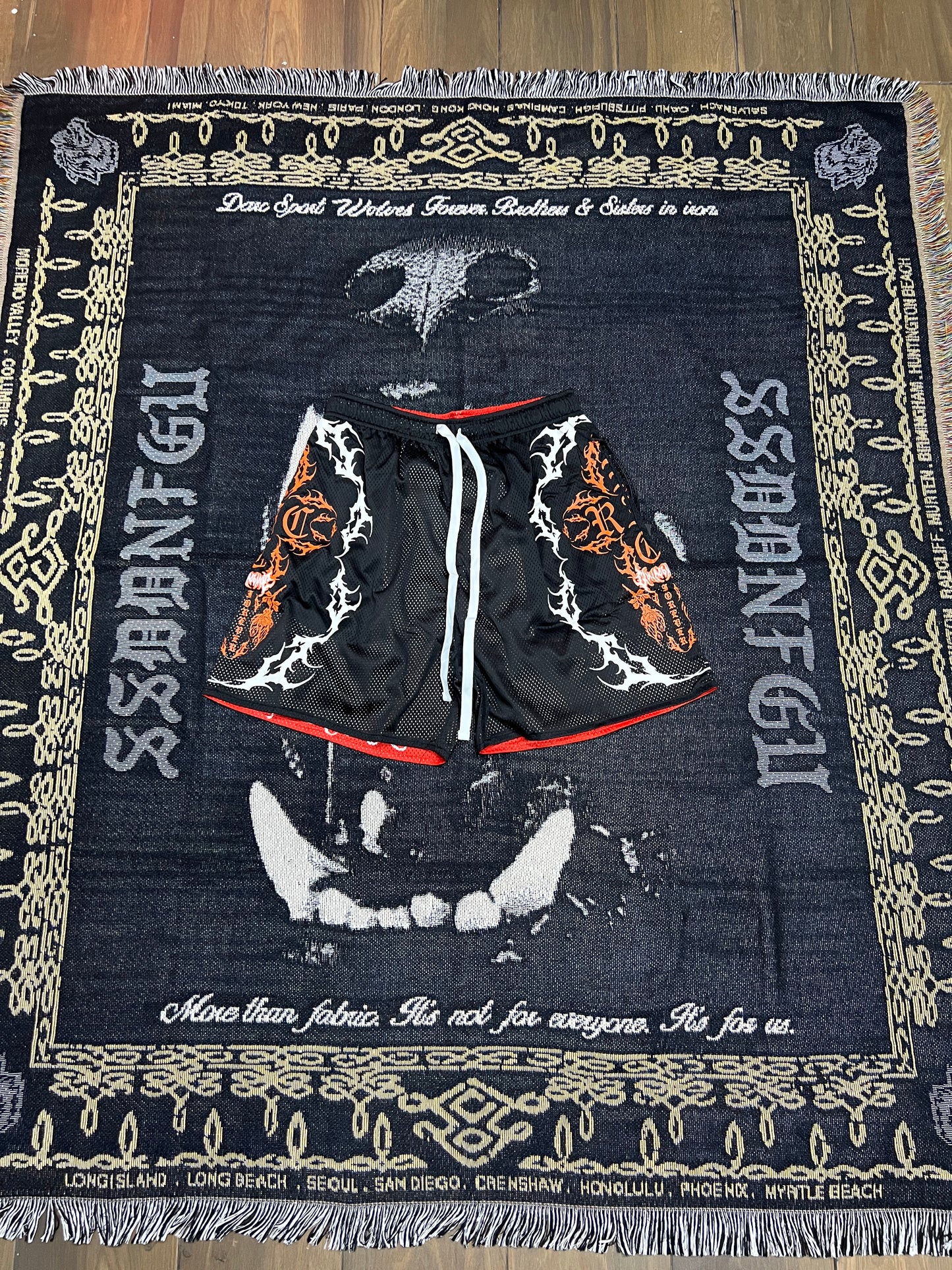 CARDINAL SIN REVERSIBLE MESH SHORTS