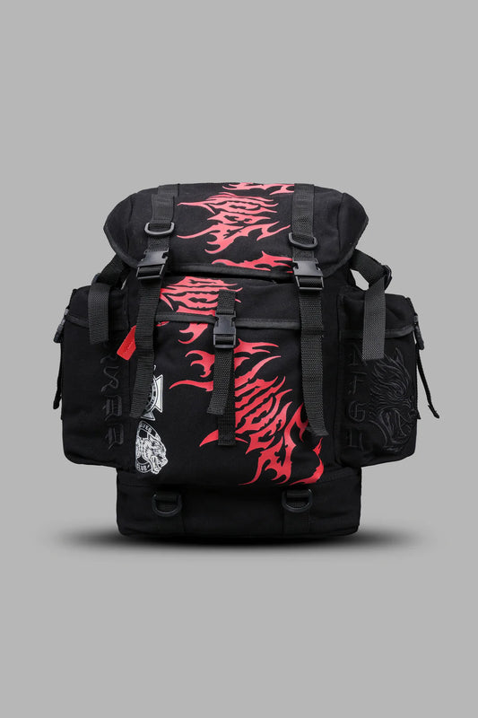 THE POWER TRAVELER BACKPACK IN BLACK
