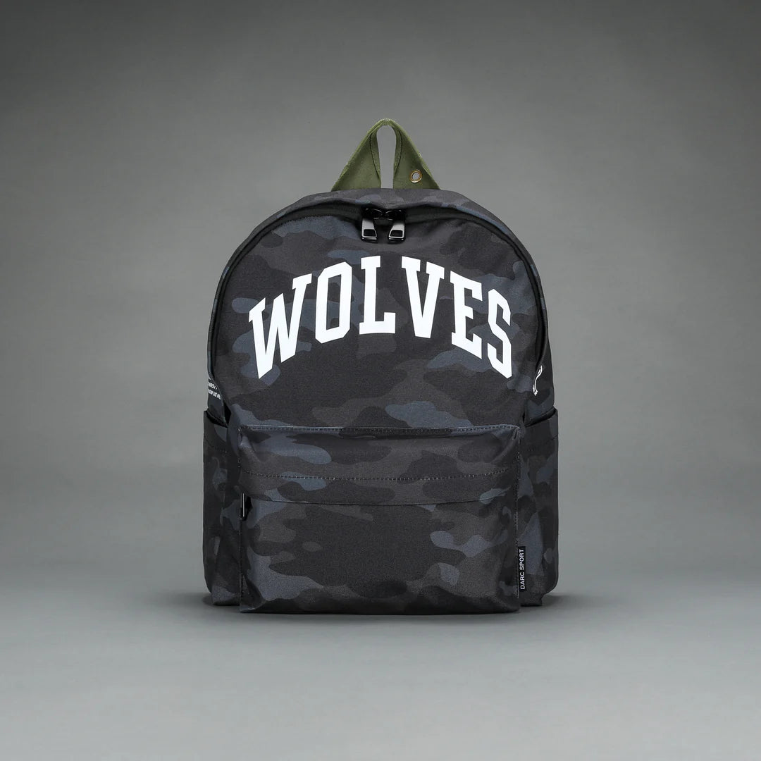 WOLVES EVERYDAY BACKPACK IN BLACK CAMO/OLIVE