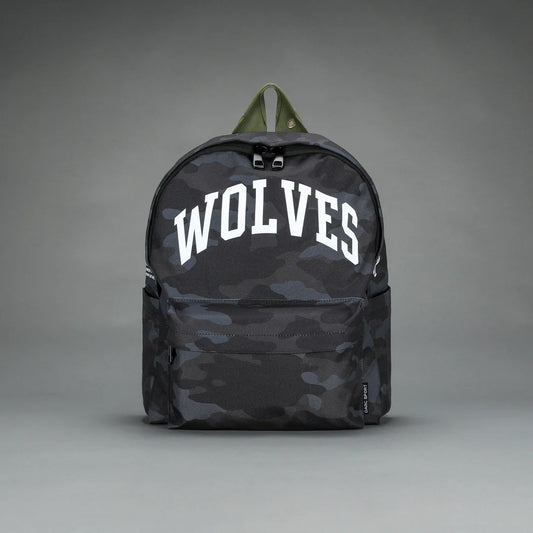 WOLVES EVERYDAY BACKPACK IN BLACK CAMO/OLIVE