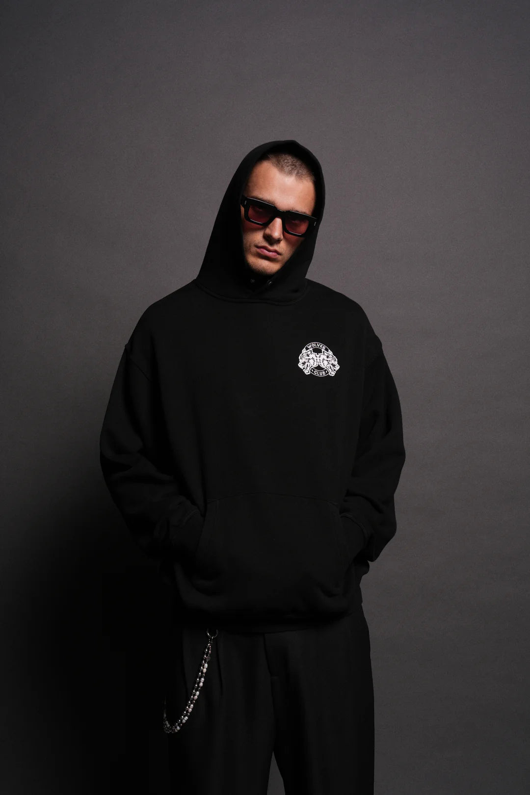 WOLVES CLUB 2015 TILL FOREVER "PIERCE" HOODIE IN BLACK