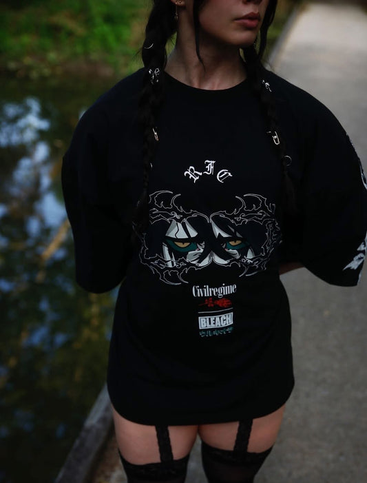 ULQUIORRA 199X OVERSIZED TEE IN BLACK