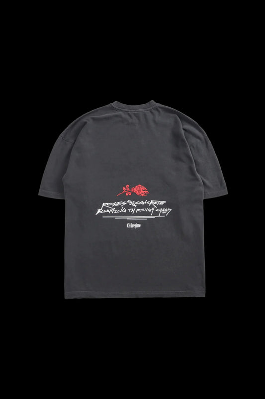 Bloom American Classic Oversized Tee in Vintage Ashes