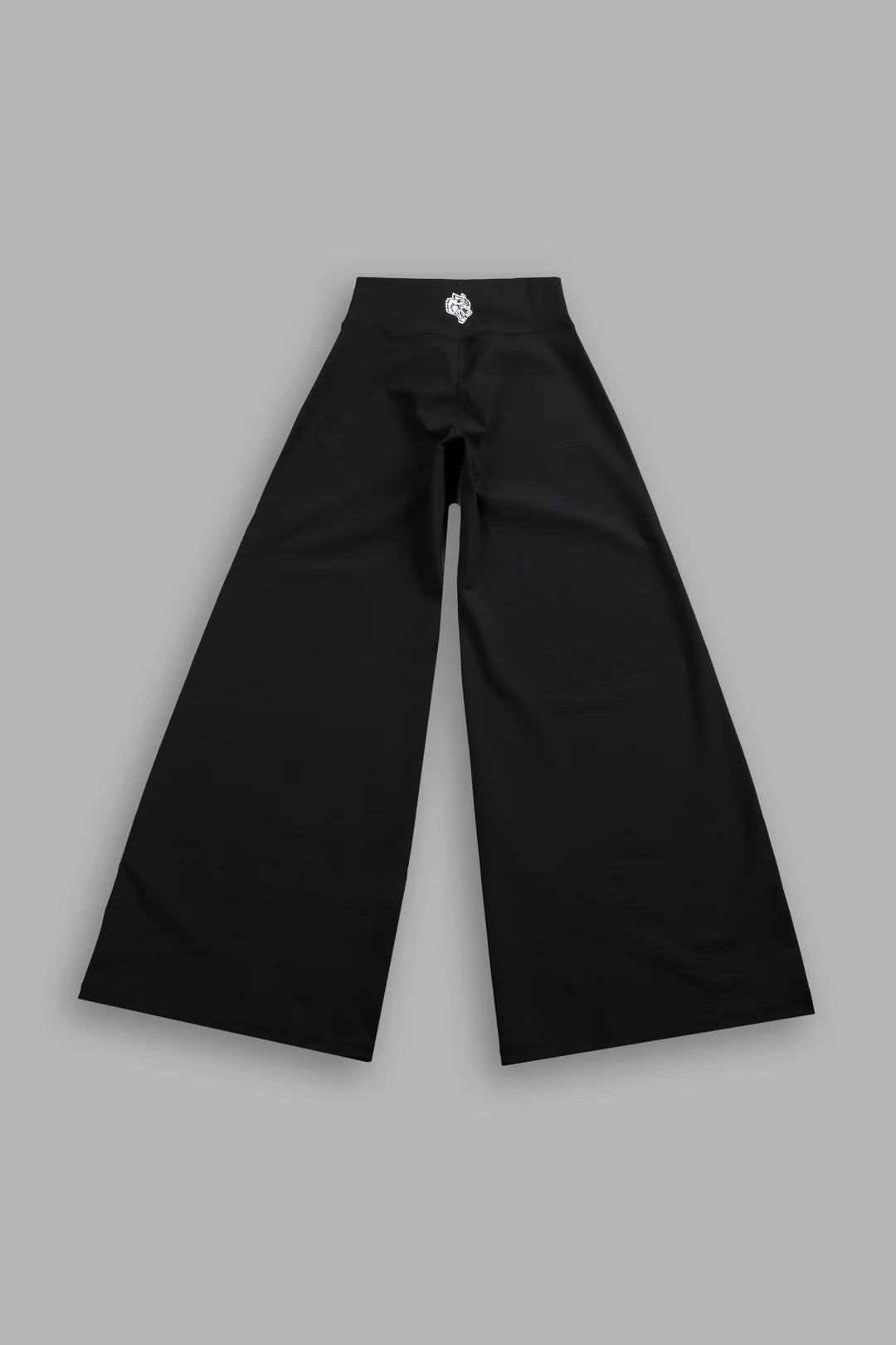 SINGLE WOLF WIDE LEG ENERGY PANTS IN BLACK