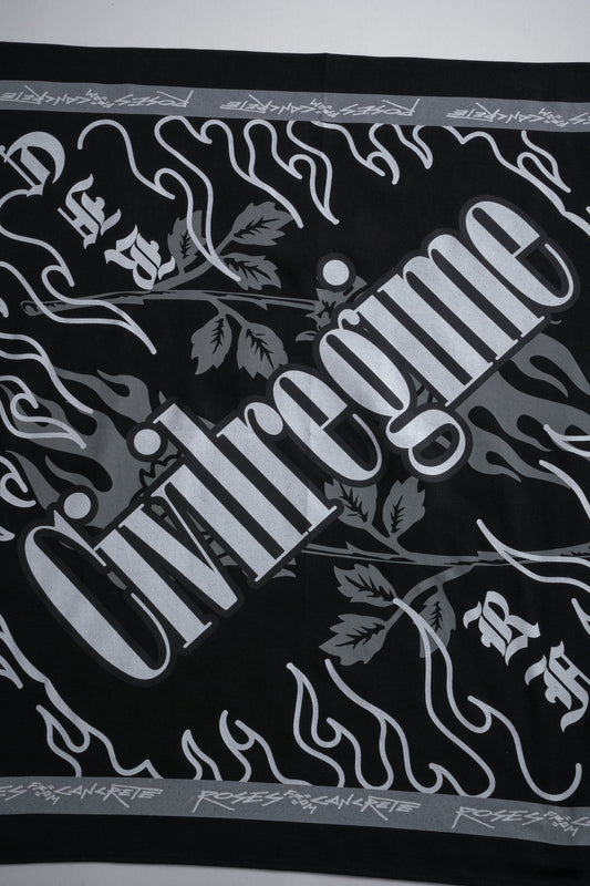 CIVIL BANDANA IN BLACK
