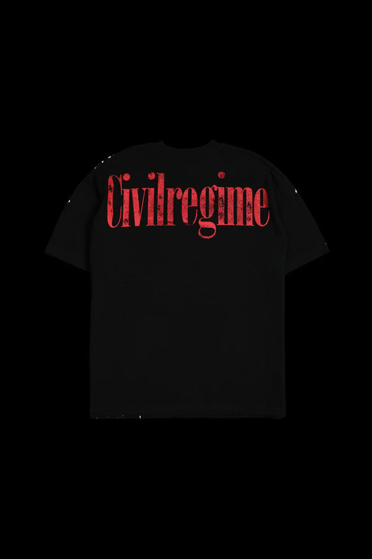 DR. DOOM V2 AMERICAN CLASSIC OVERSIZED TEE IN BLACK