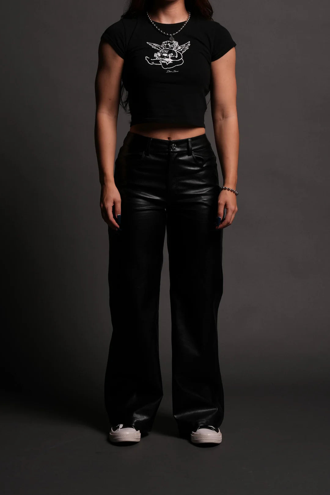 CHOPPER WOLF LEATHER LIRA SHE CARPENTER PANTS