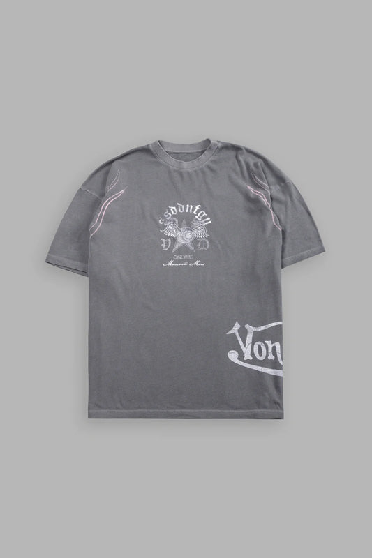 Darc Iron "Side-By-Side" Series Premium Tee in Dove Gray