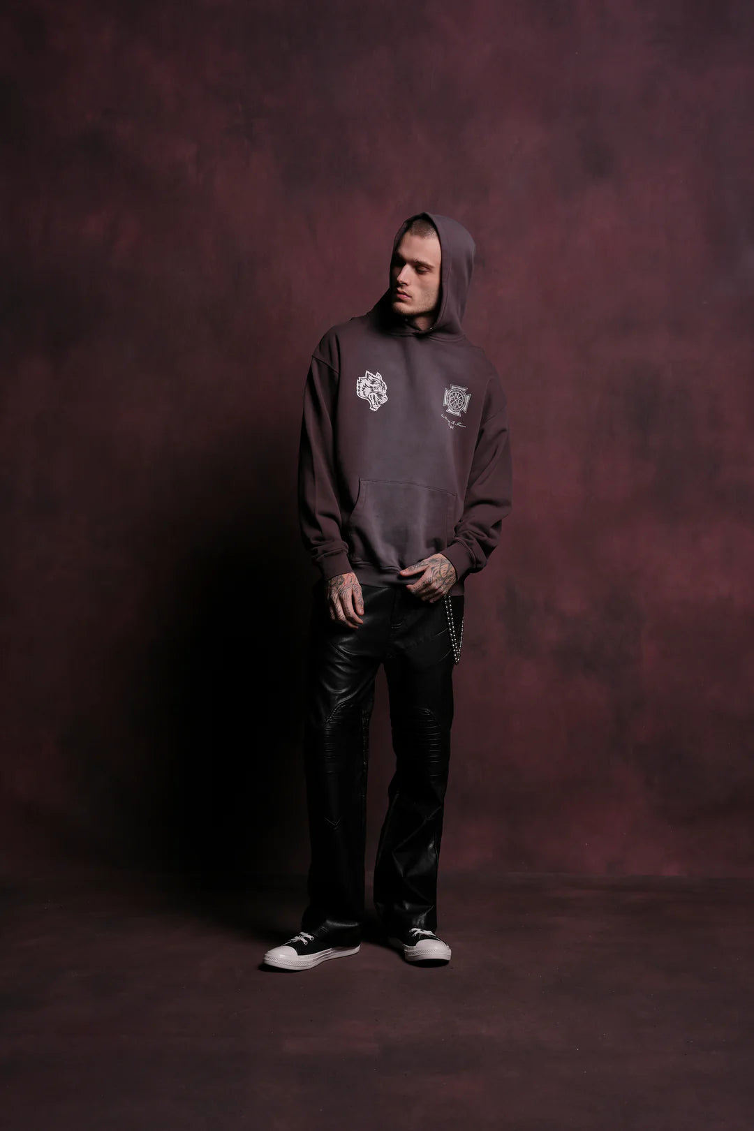 SPIDER HESH “P” HOODIE