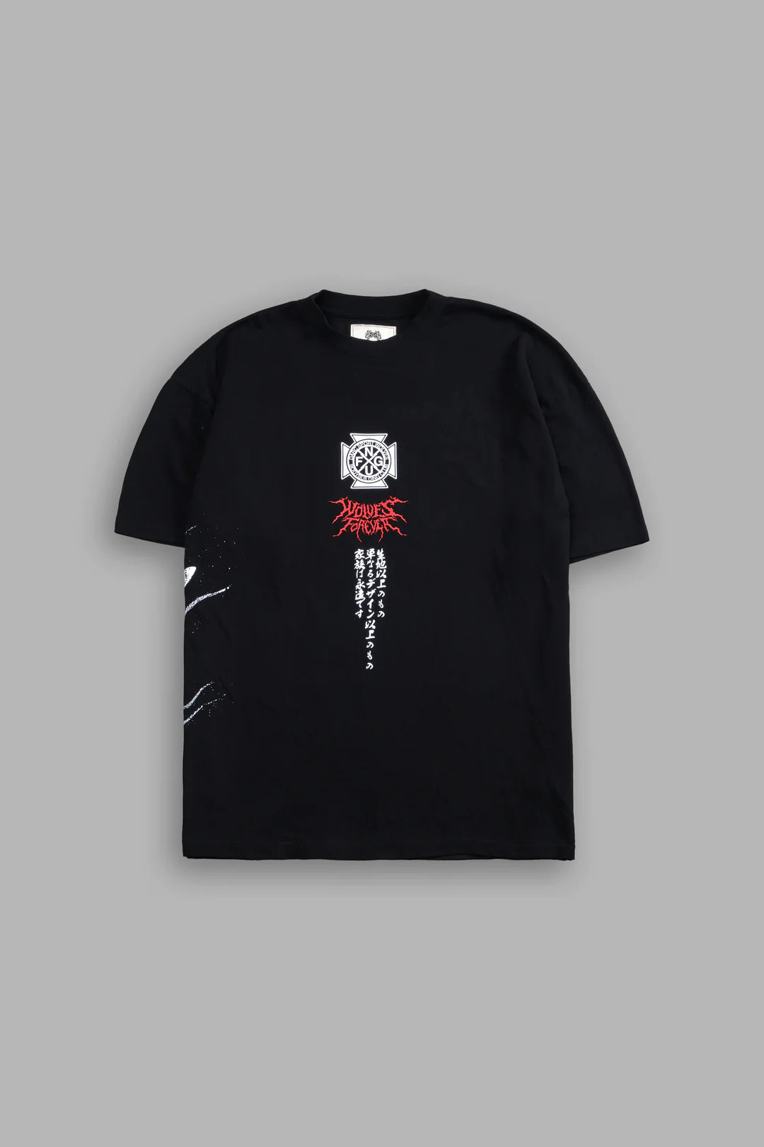 DARC SHINIGAMI "SIDE BY SIDE" SERIES PREMIUM TEE IN BLACK
