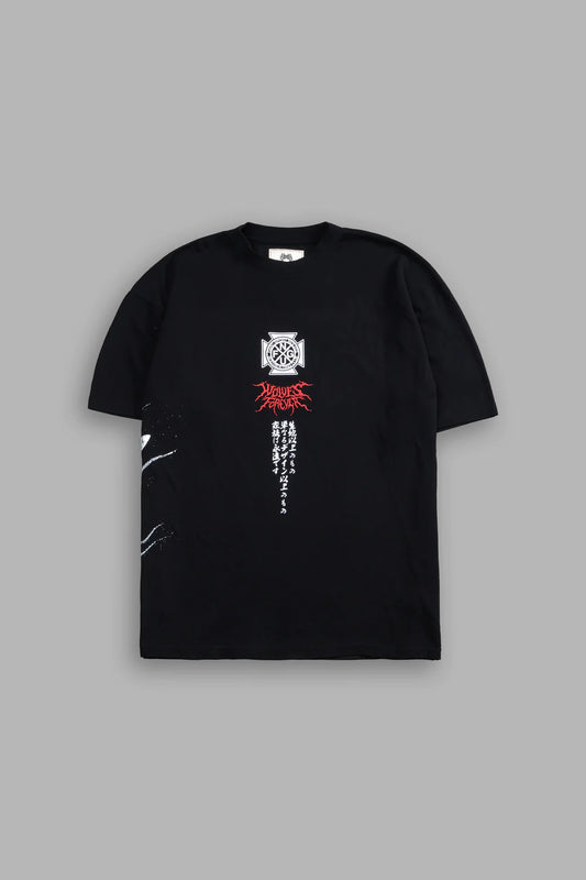 DARC SHINIGAMI "SIDE BY SIDE" SERIES PREMIUM TEE IN BLACK