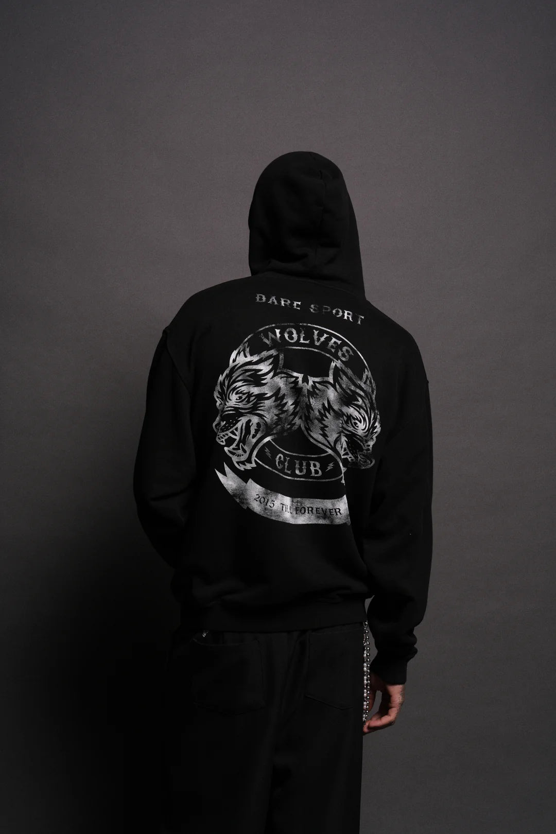 WOLVES CLUB 2015 TILL FOREVER "PIERCE" HOODIE IN BLACK