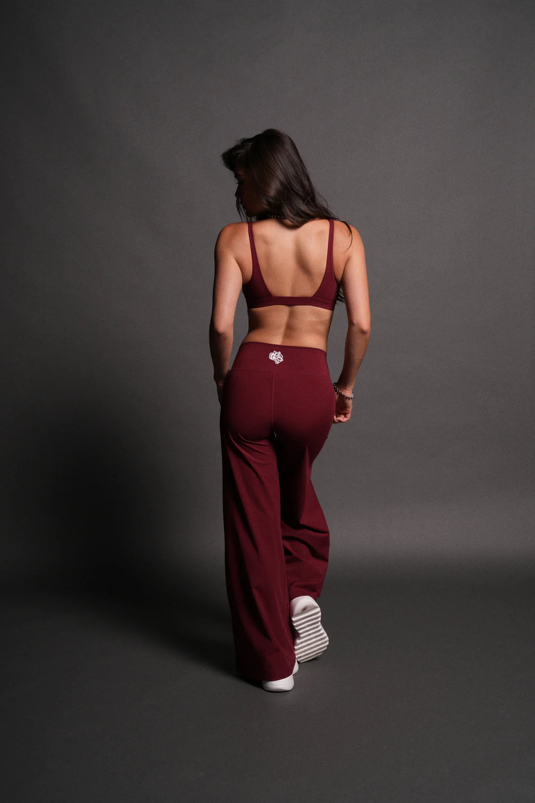 WOLF WIDE LEG ENERGY PANTS IN VELVET