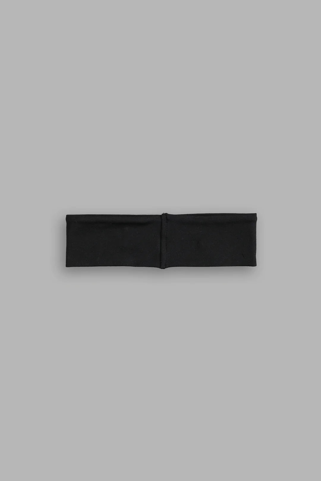 WOLF HEAD WIDE HEADBAND IN BLACK