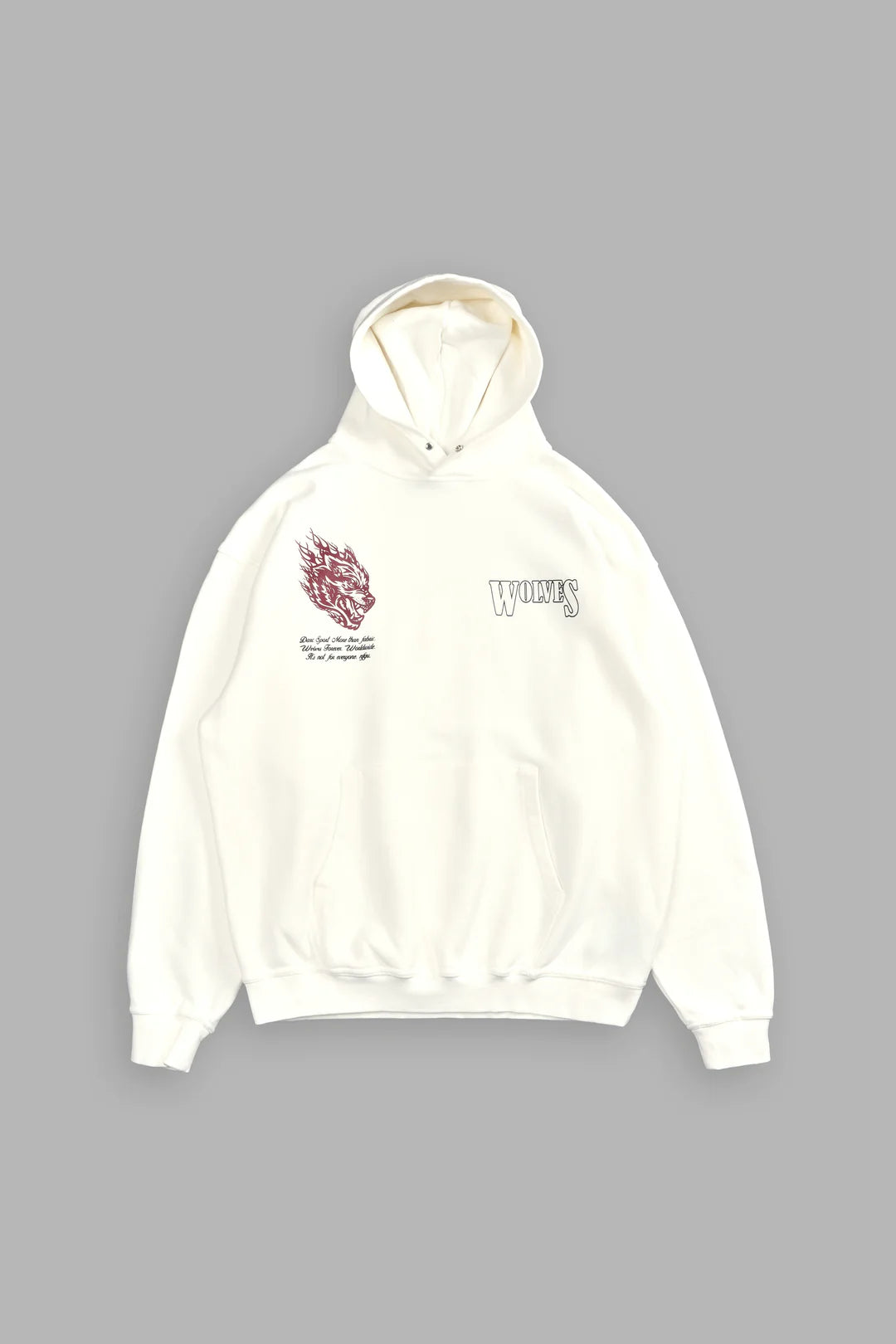 WESTERN V2 “PIERCE” HOODIE IN CREAM