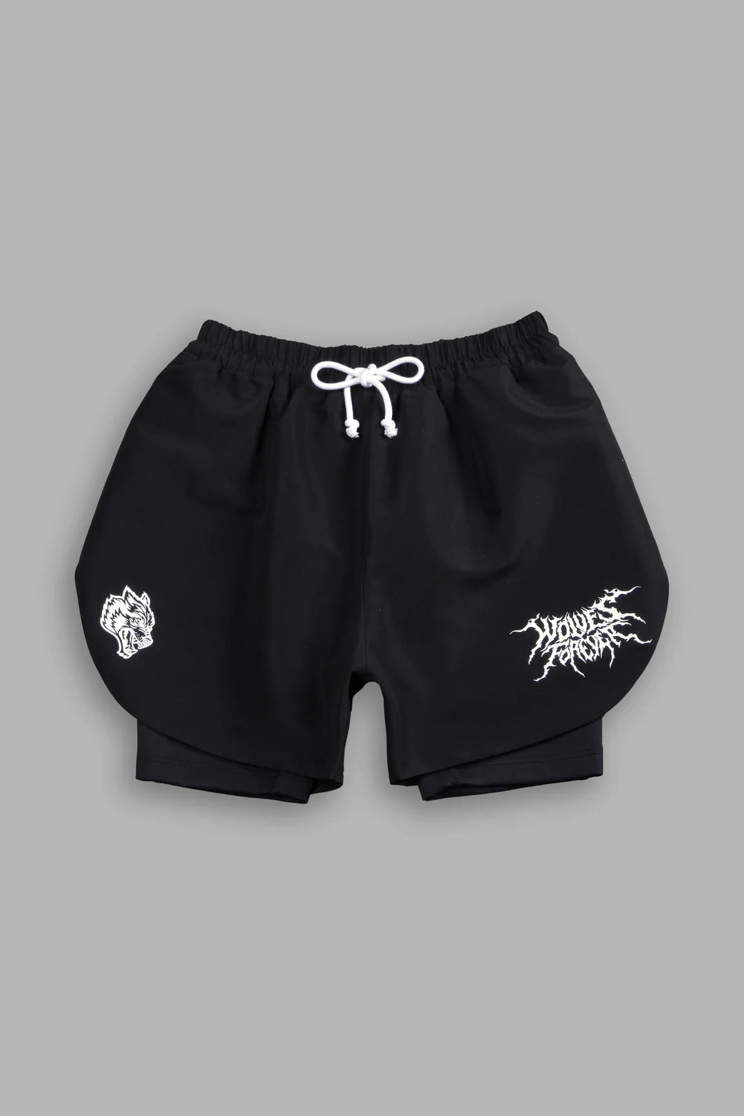 FORGED FROM IRON PHANTOM COMPRESSION SHORTS IN BLACK