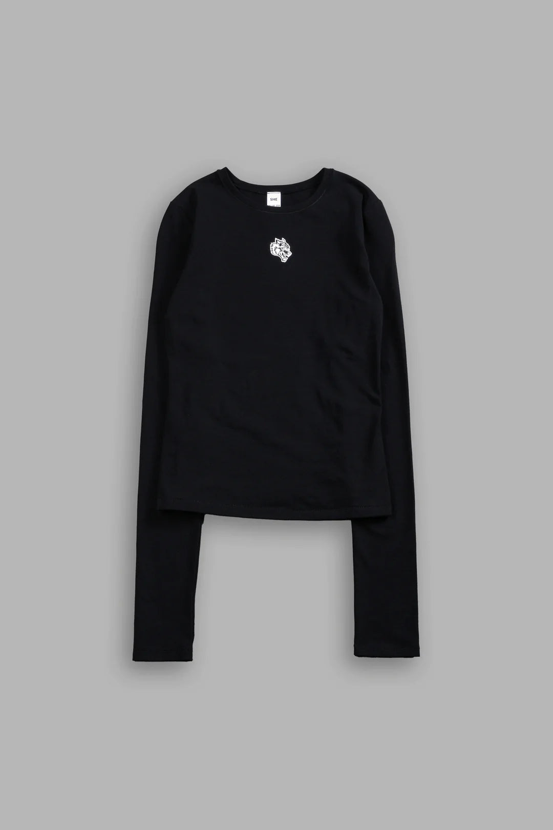 SINGLE WOLF "EDEN" L/S TEE IN BLACK