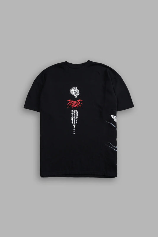 DARC SAMURAI "SIDE BY SIDE" SERIES PREMIUM TEE IN BLACK