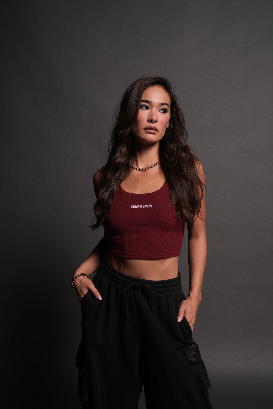 CHOPPER CLASSIC RIBBED TANK IN VELVET