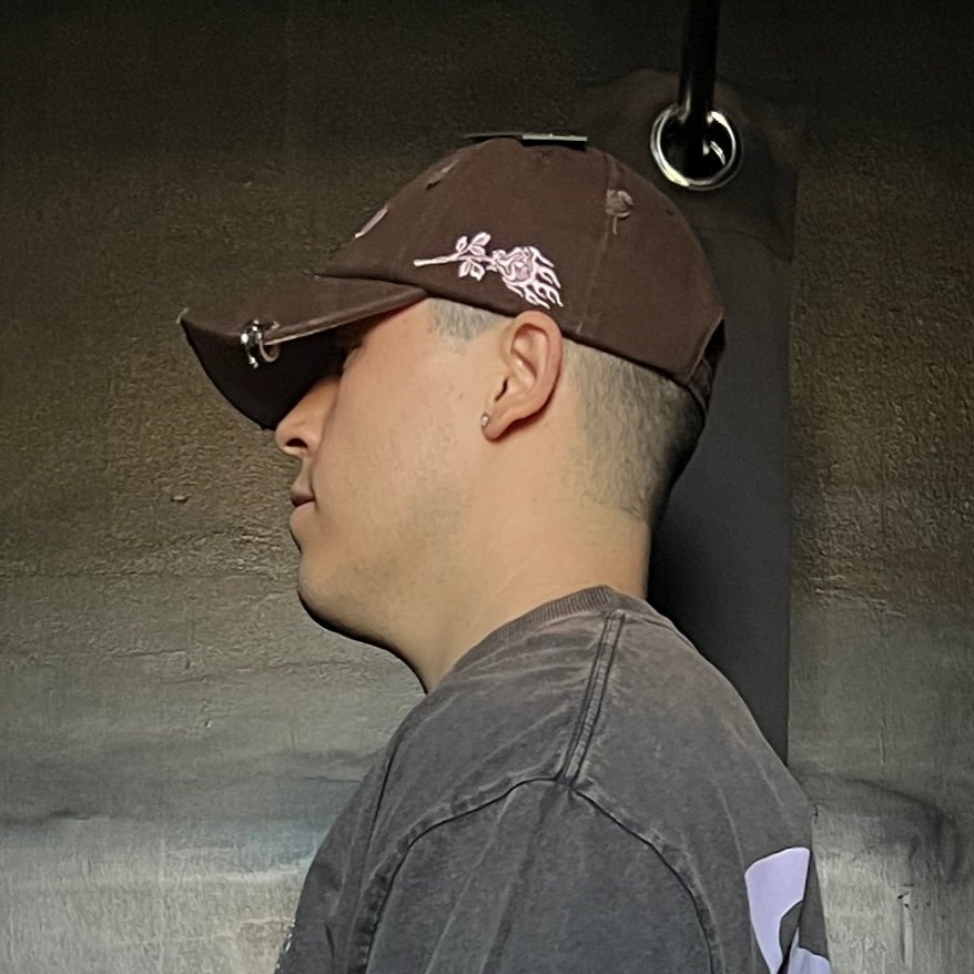 CONCRETE RING HERITAGE DAD HAT IN BROWN