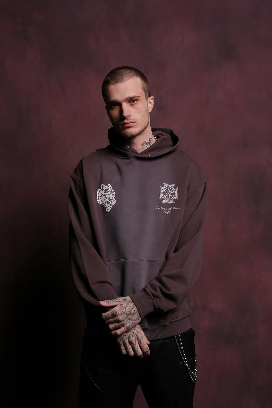 SPIDER HESH “P” HOODIE