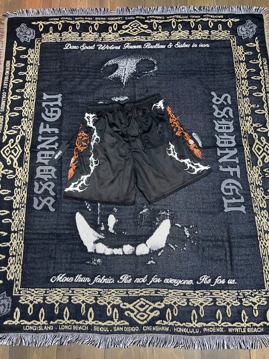 CARDINAL SIN REVERSIBLE MESH SHORTS