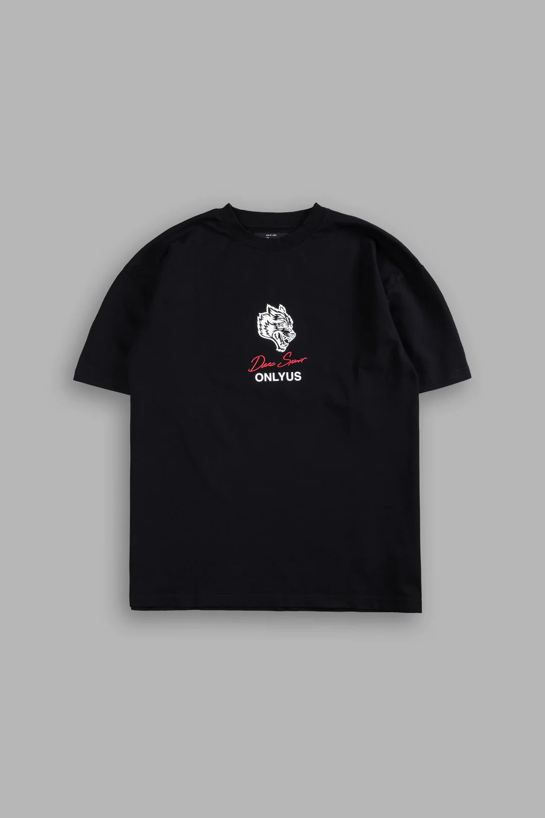 MAUL AND THE MOTH “GRUNGE” TEE IN BLACK