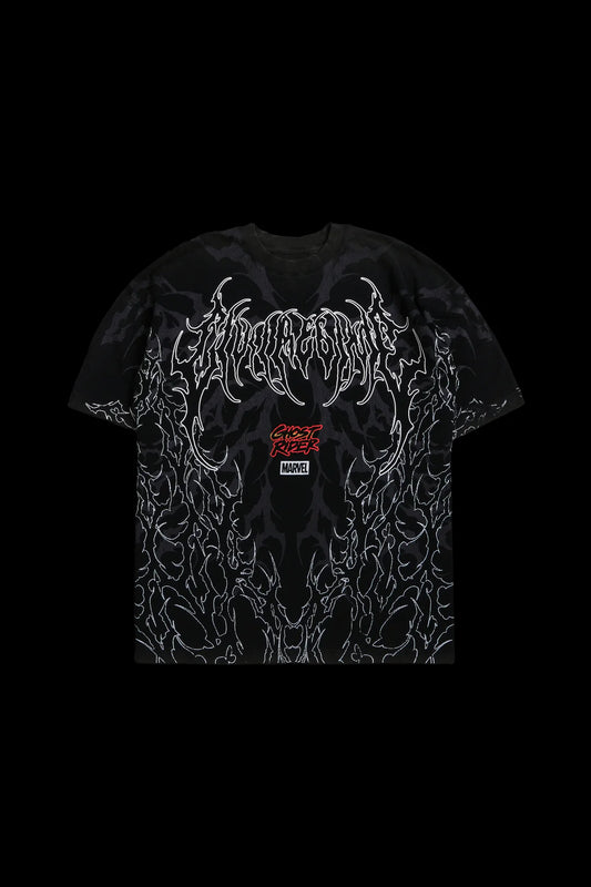 GHOST RIDER AND ME AMERICAN CLASSIC OVERSIZED TEE IN BLACK