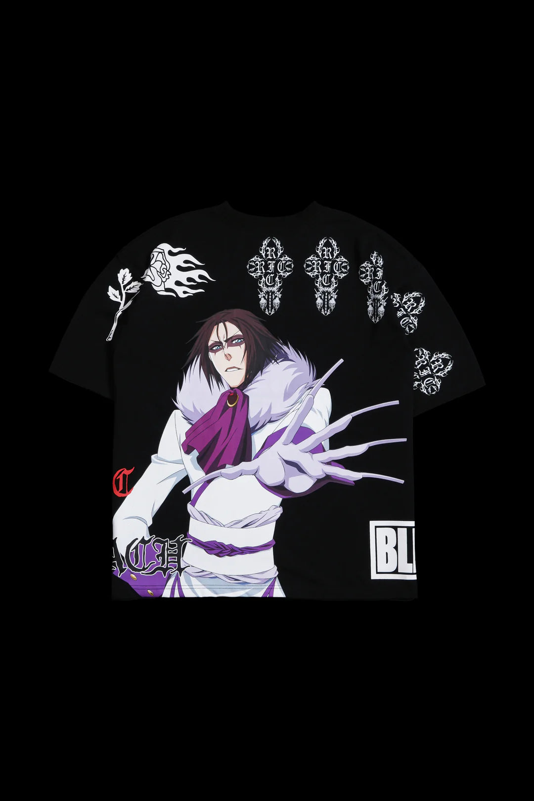 MURAMASA 199X "SIDE BY SIDE" OVERSIZED TEE IN BLACK