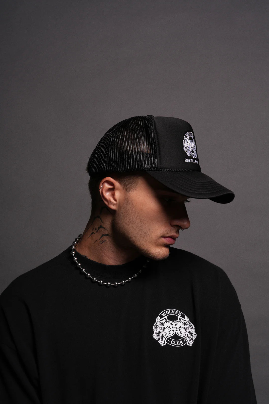 WOLVES CLUB 2015 TILL FOREVER CLASSIC TRUCKER HAT IN BLACK