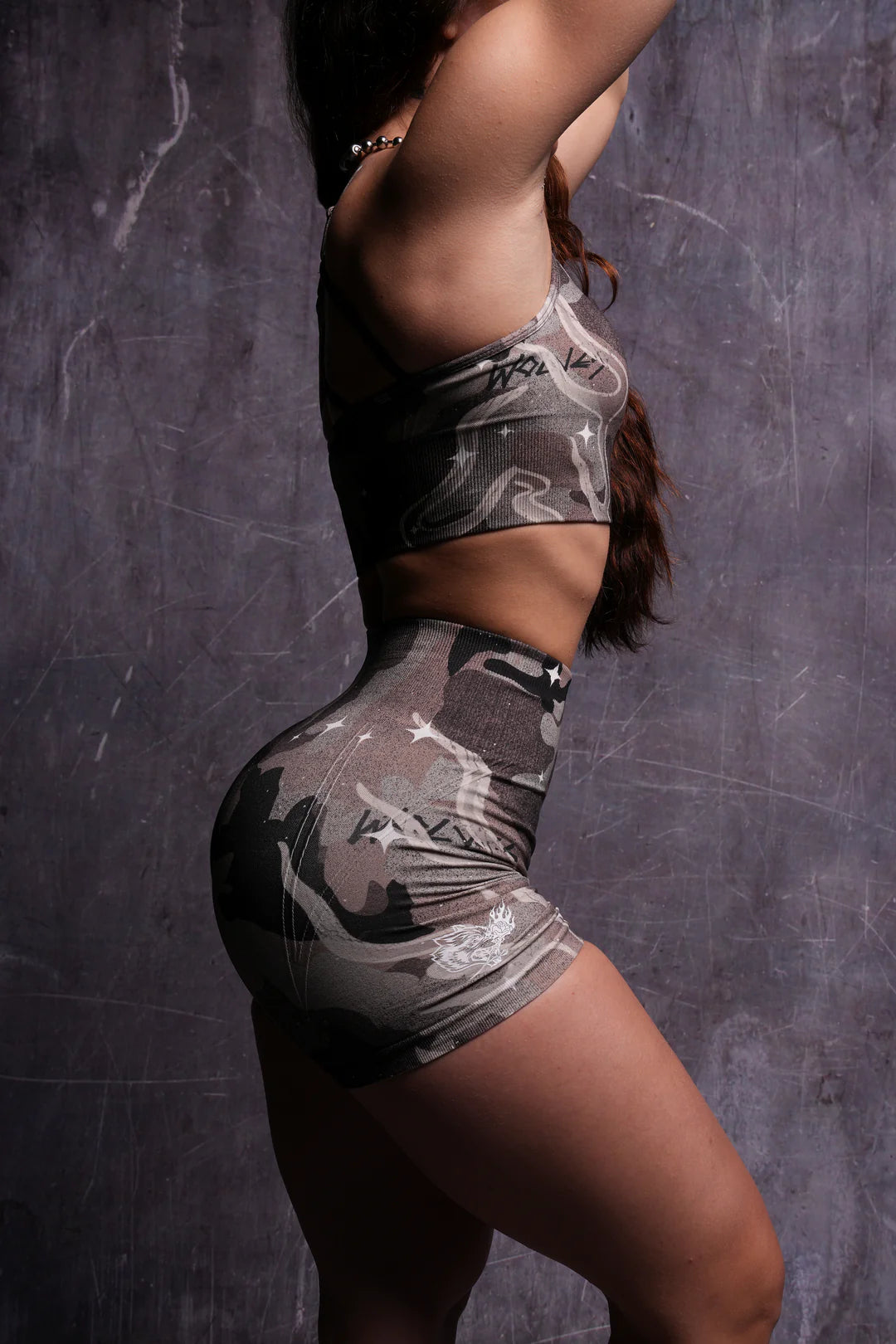 DUAL THE WOLF AND THE ROSE EVERSON SEAMLESS “HUXLEY” SHORTS