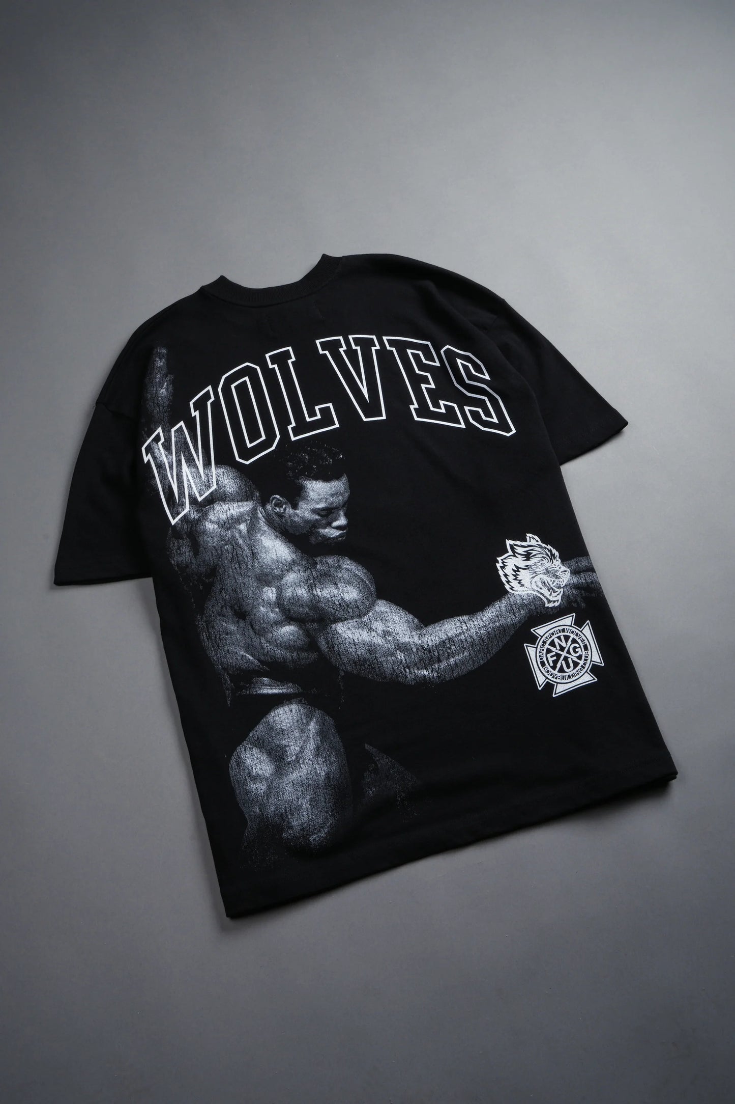 Kevin Premium Oversized Tee in Black