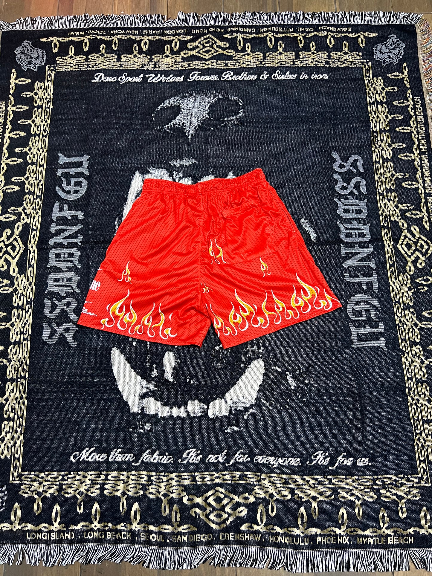 CARDINAL SIN REVERSIBLE MESH SHORTS