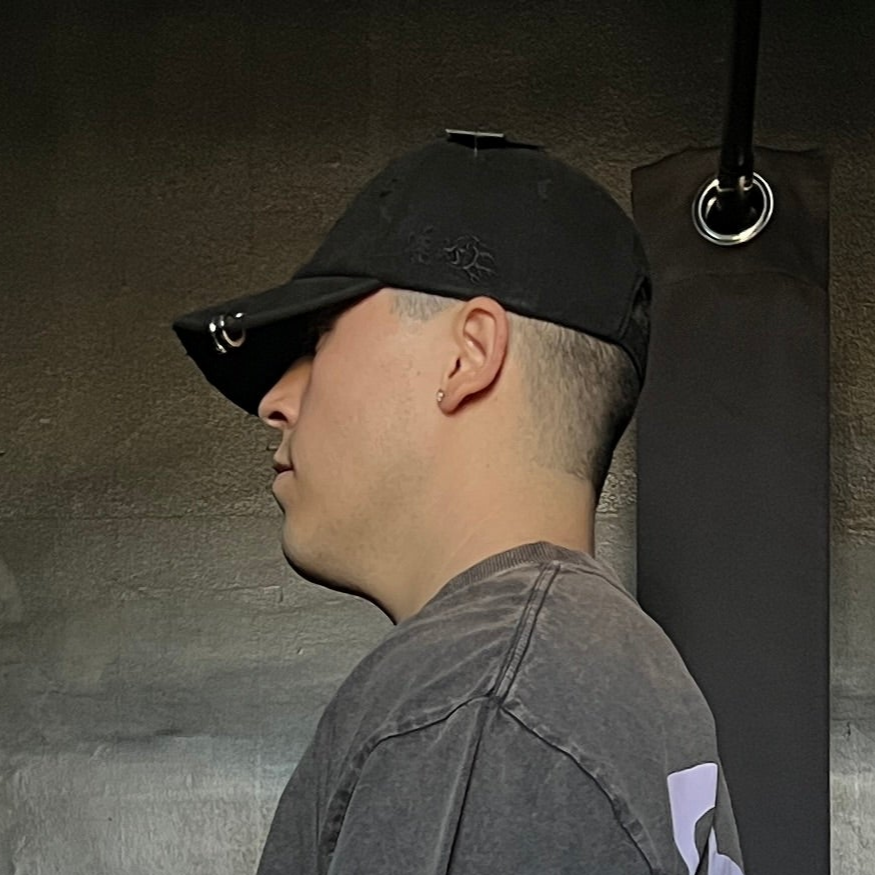 CONCRETE RING HERITAGE DAD HAT IN BLACK