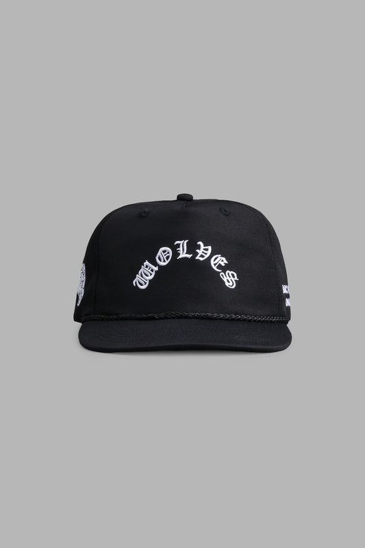 WOLVES MANA PARADISE HAT IN BLACK