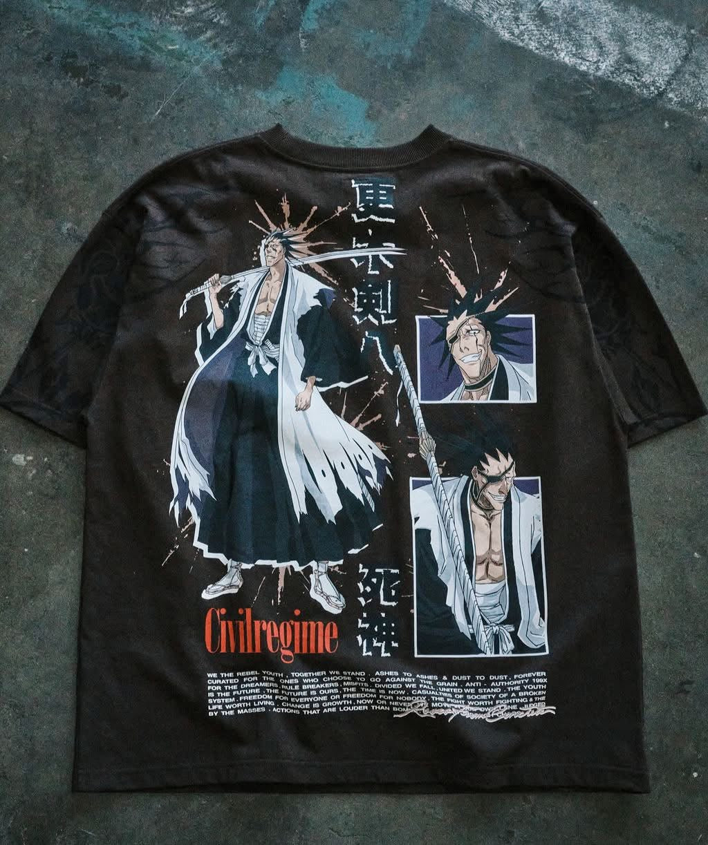 ZARAKI 199X OVERSIZED TEE IN BROWN