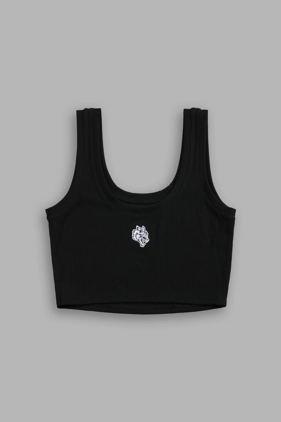 CHOPPER CLASSIC RIBBED TANK IN BLACK