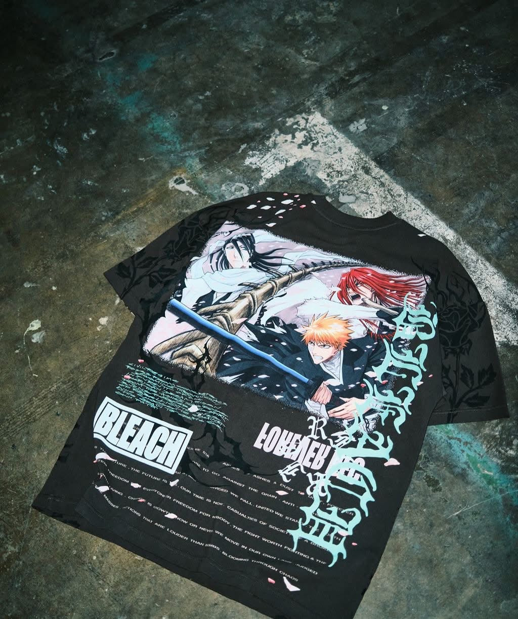 IN BLOOM AMERICAN CLASSIC OVERSIZED TEE IN BROWN