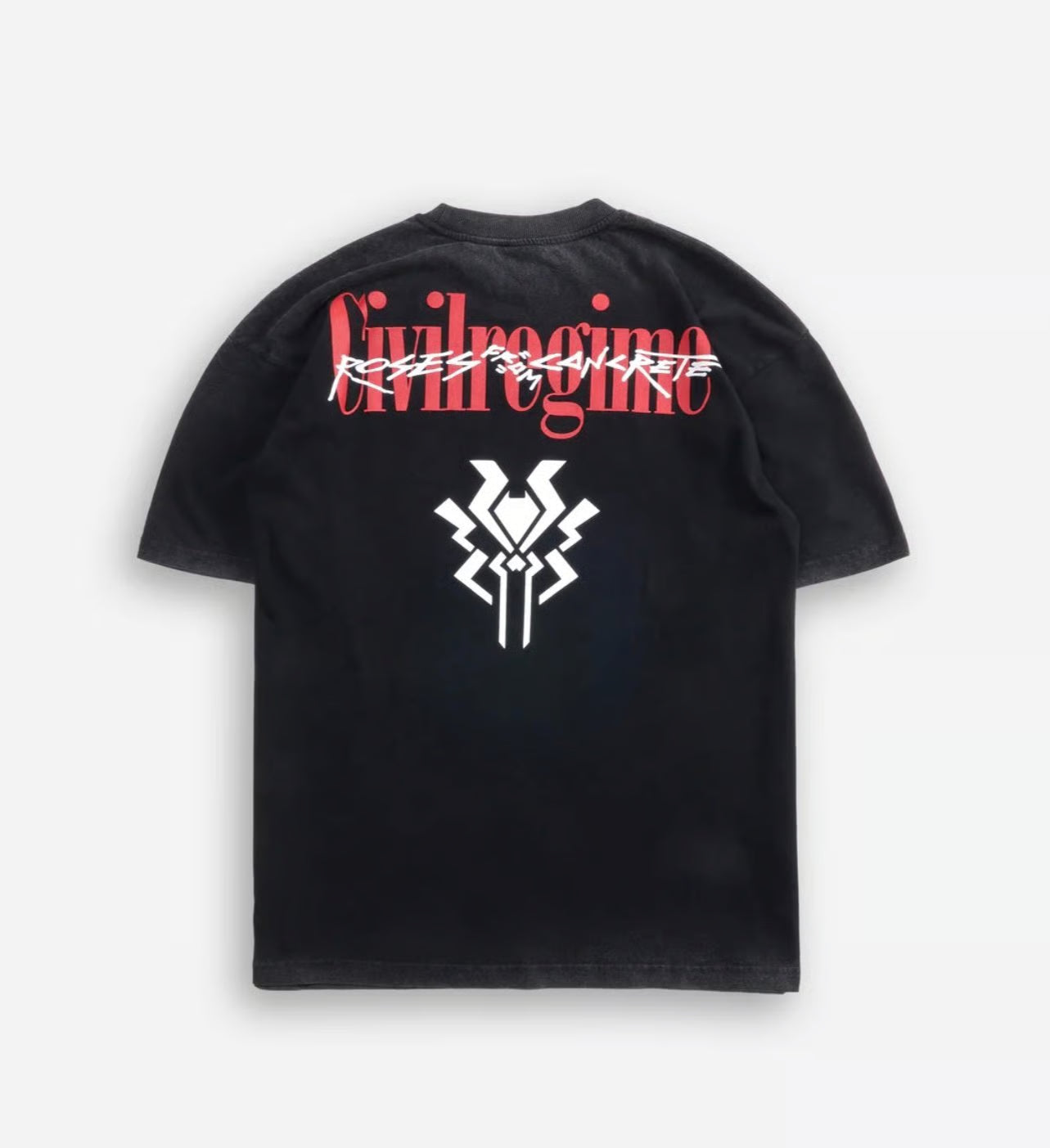 SPIDERMAN´S WRATH AMERICAN CLASSIC OVERSIZED TEE IN VINTAGE BLACK