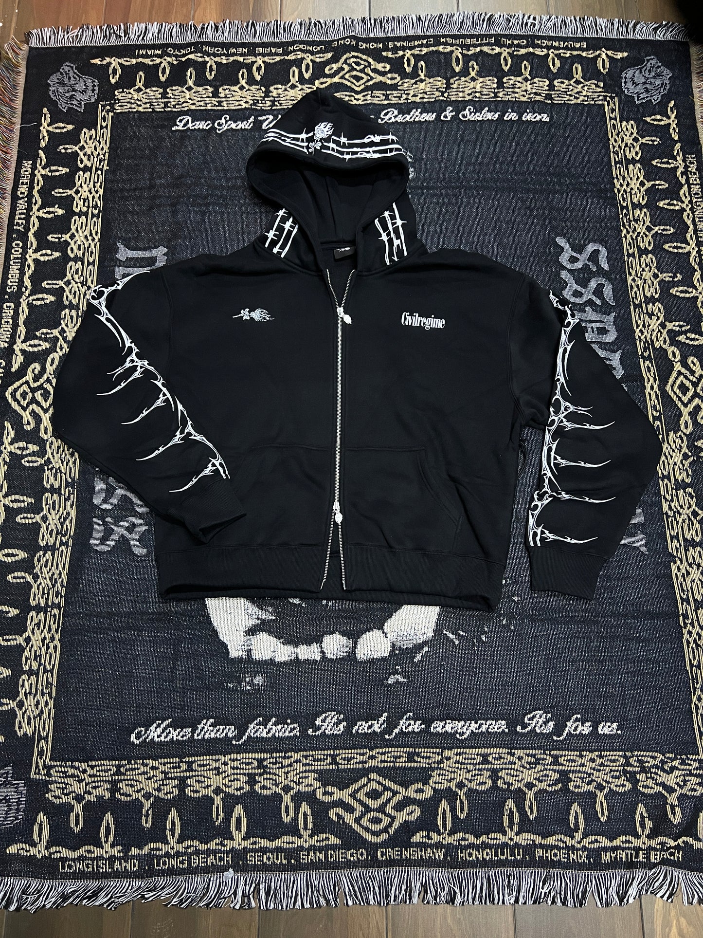 CORE BRIGADE ZIP UP HOODIE