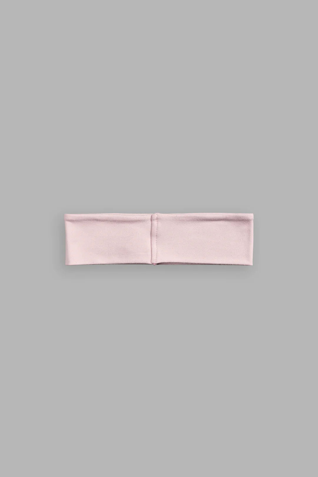 WOLF HEAD WIDE HEADBAND IN BLUSH PINK