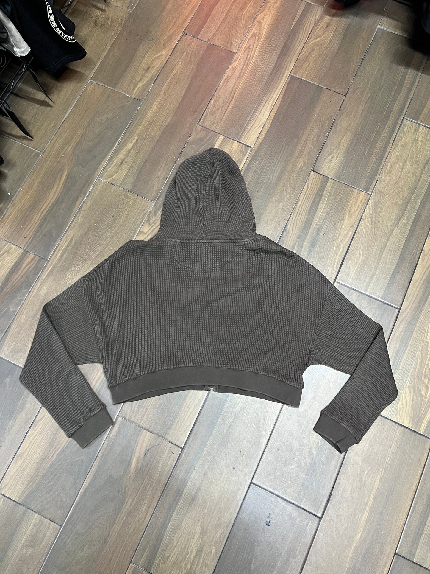 W550 CHIKIN N WAFFLE ZIP UP IN BROWN