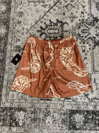 LEAP OR FAITH MESH SHORTS IN MOJAVE SKY
