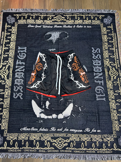 CARDINAL SIN REVERSIBLE MESH SHORTS