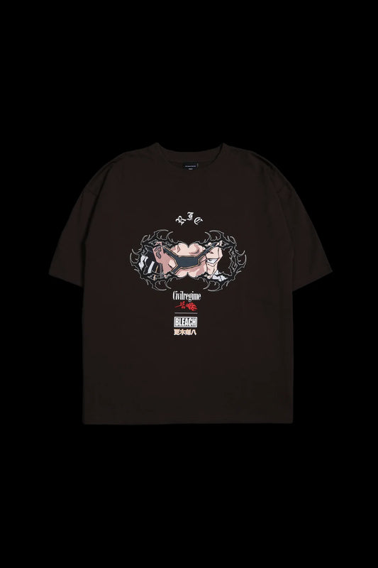 ZARAKI 199X OVERSIZED TEE IN BROWN