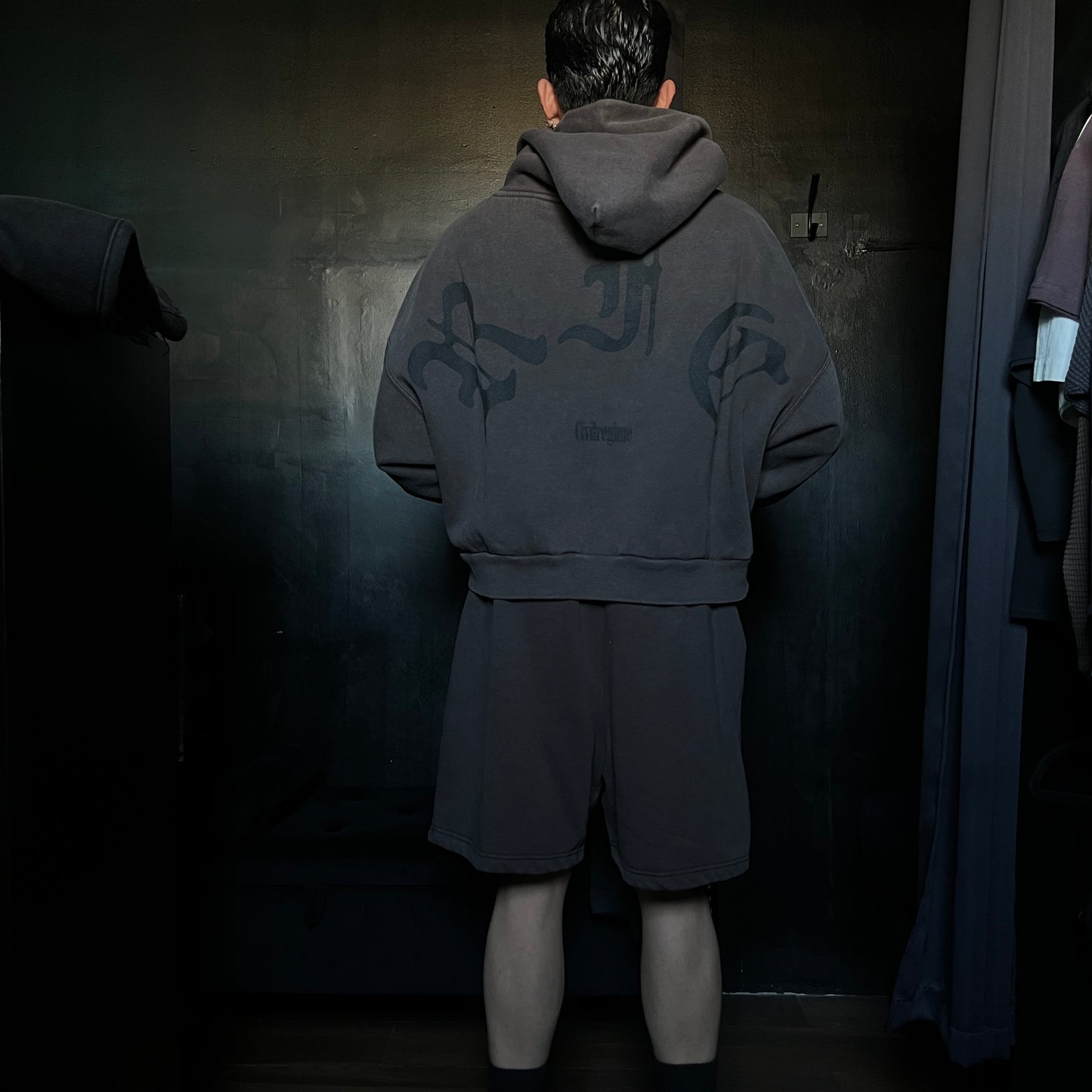 CONCRETE SIN BAGGY SHORTS IN SUN WASH BROWN