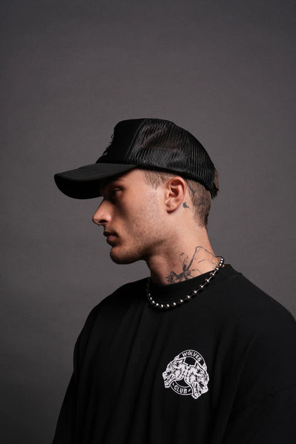 WOLVES CLUB 2015 TILL FOREVER CLASSIC TRUCKER HAT IN BLACK