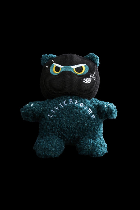 Rosezilla Plush Keychain in Teal/Ocean Blue