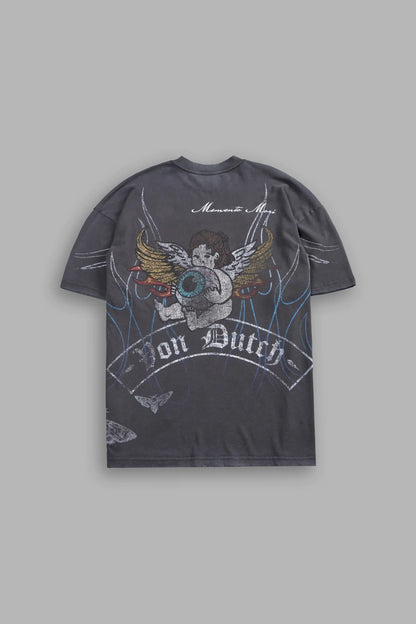 Von Dutch "Side-By-Side" Tee Box Set in Black