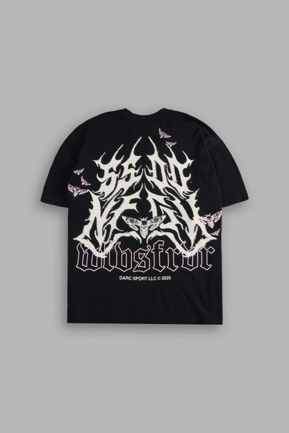 SSDDNFGU Hesh Unisex "Premium" Oversized Tee in Black